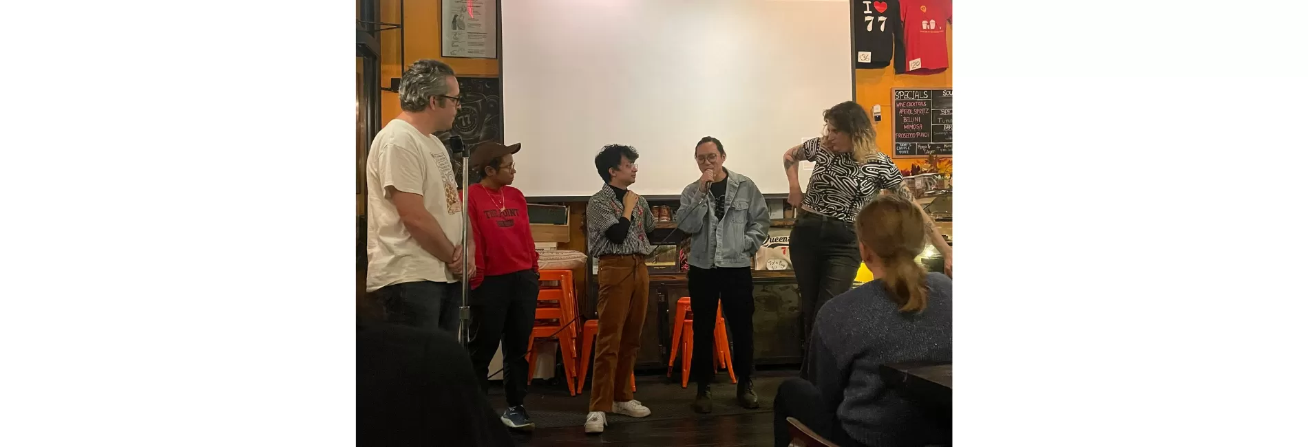 JH Art Talks #63 Comic Artists Kim Chan, Brendan Leach, Christopher Gomez, and Anoush Froundjian