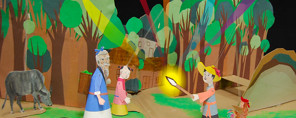 Chinese Folktale with Puppetry in Practice Virtual Assembly