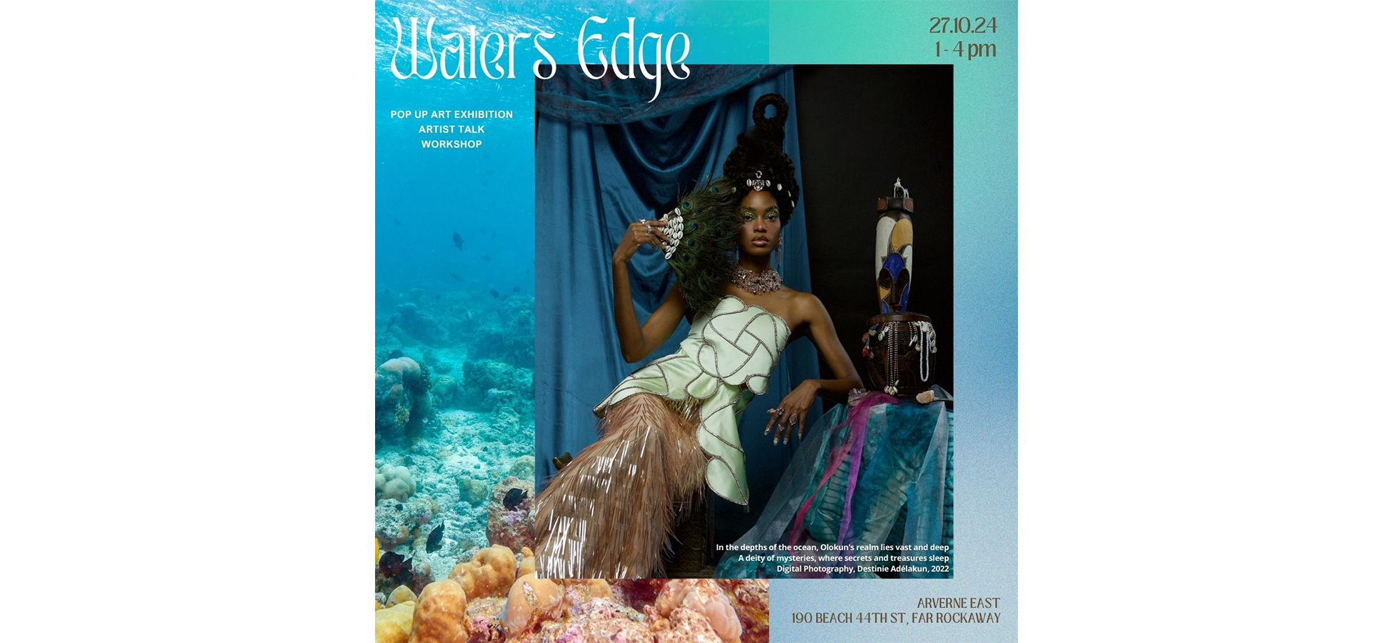 Waters Edge Pop-Up Exhibition + Workshop + Artist Talk