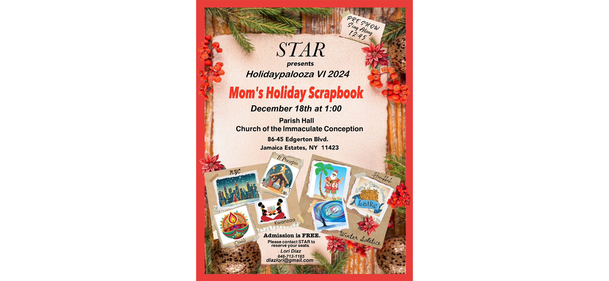 STAR presents: Mom's Holiday Scrapbook