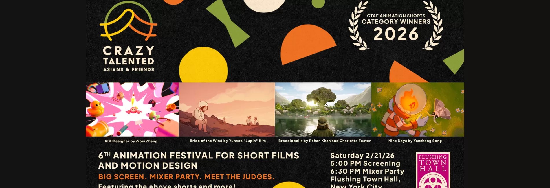 CTAF 6th Animation Festival for Short Films and Motion Design