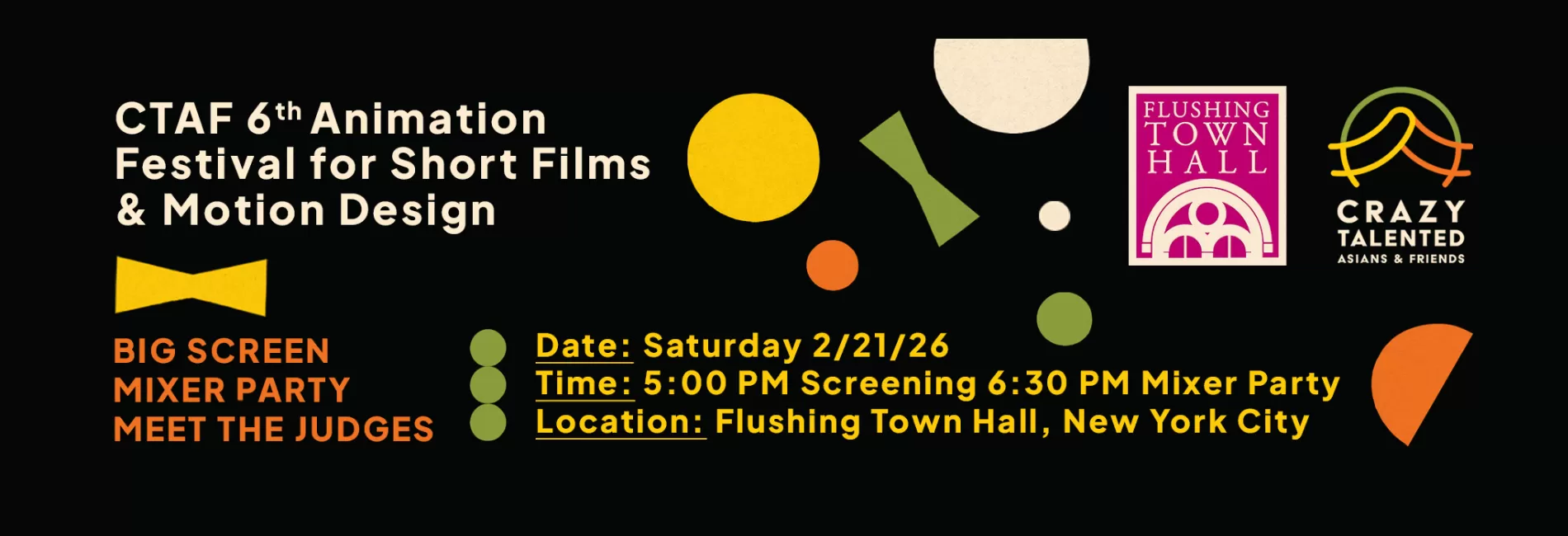 CTAF 6th Animation Festival for Short Films and Motion Design