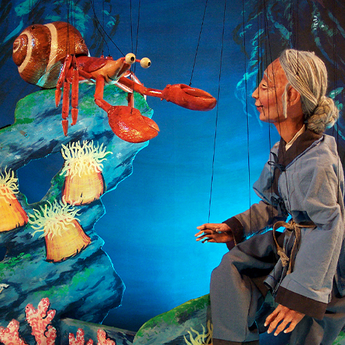 SCHOOL PERFORMANCE: The Dragon King by Tanglewood Marionettes