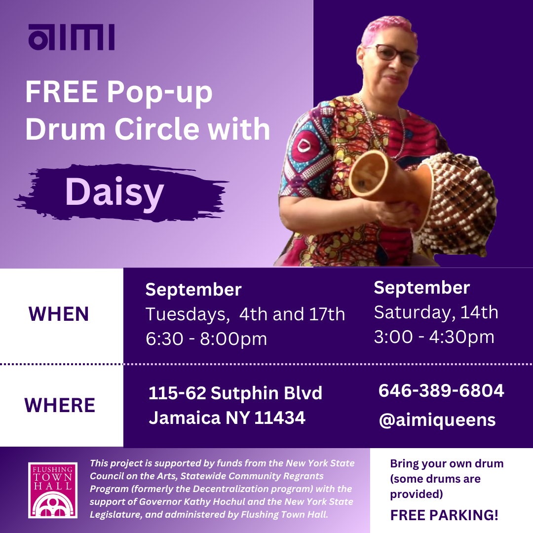 Drum Circle with Daisy