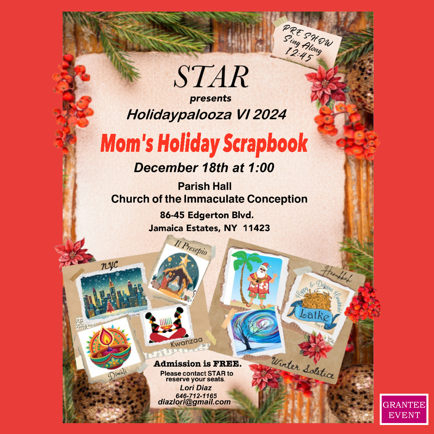 STAR presents: Mom's Holiday Scrapbook