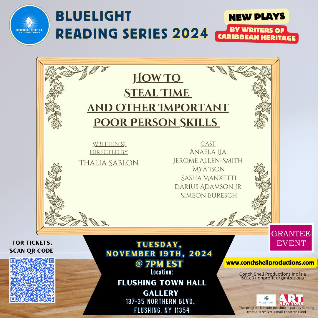 Conch Shell Production presents: Bluelight Reading Series