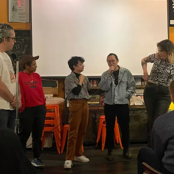 JH Art Talks #63 Comic Artists Kim Chan, Brendan Leach, Christopher Gomez, and Anoush Froundjian